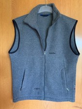 SCHÖFFEL POLARTEC Fleece Weste Grau Gr. L, Armlos Reißverschluß,  Zugband