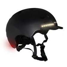 HUDORA Skaterhelm LED, schwarz