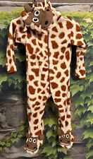 Giraffe Overall Kostüm karneval Kinder Gr. 86-92
