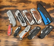 [0280] 10x Arbeitsmesser Teppichmesser Working Tools EDC