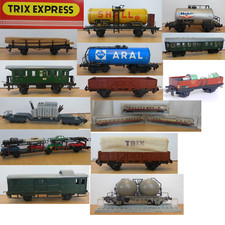Trix Express Wagons Die Welt der Eisenbahn Spur H0 Güterwagen Personenwagen uvm