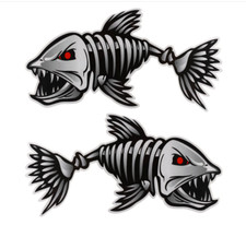 Totenkopf 3D Aufkleber Sticker