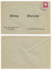 XX385 - Dt. Reich - MiNr. D 138 - Dienst-Brief aus Weinsberg vom 16.2.1935