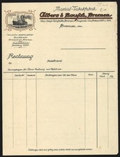 Rechnung Bremen, Albers &