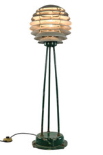 Steh Leuchte Lamellen Boden