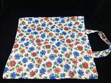 DDR Dederon Beutel - Original DDR - Einkaufsbeutel /Blumen- 37 x 34cm NEU/ SJ