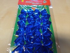 12 Deko Schleifen - Metallic