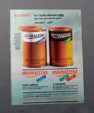 PUB WERBUNG ALTE ANZEIGE CLIPPING 270917 / OVOMALTINE SCHOKOLADE KAFFEE ODER SCHOCO