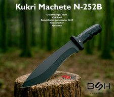 Kukri Machete N-252B| 38cm Buschmesser Arbeitsmesser Haumesser Hack-Messer Knife