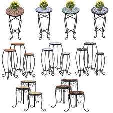 1/3x Balkontisch Blumenhocker