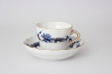 Meissen Mokkatasse reicher