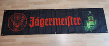 Cooles Jägermeister USA Racing Banner - große 240 cm Fahne Flagge