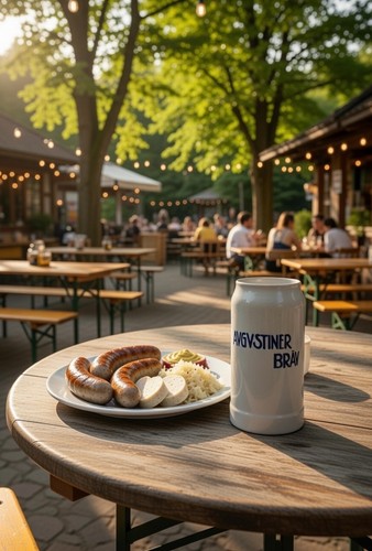 Augustiner bräu bierkrug - augustiner,