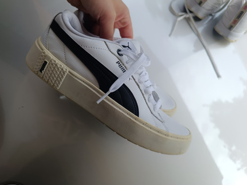 Puma sneaker leder weiß - puma,