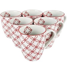 6 Cappuccino Tassen Set