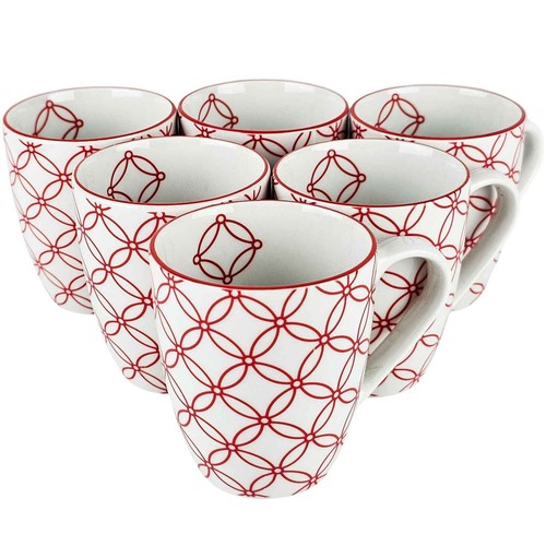 Cappuccino tassen set - 6,
