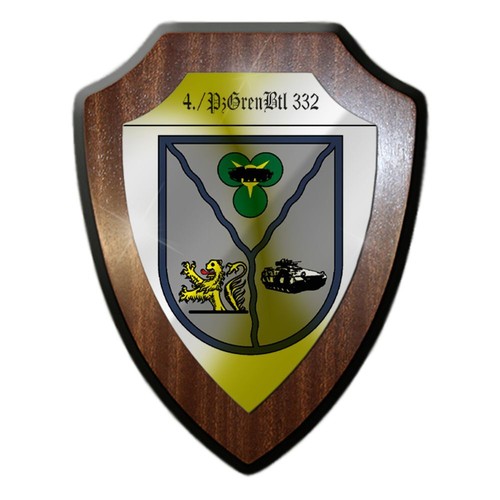 Wappenschild pzgrenbtl 332 - pzgrenbtl,