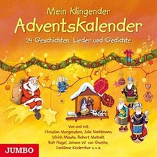 Adventskalender Kinder CD 24 Geschichten Lieder Gedichte Weihnachten Advent Neu