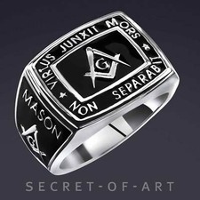 Freimaurer ring master mason - ring,