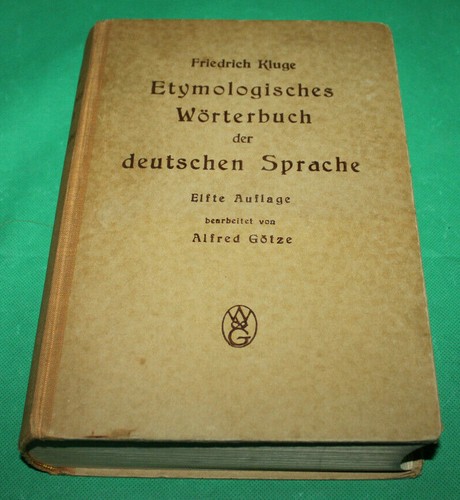 Etymologisches wörterbuch der - wörterbuch,