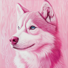 Wandtattoo Aufkleber Rosa