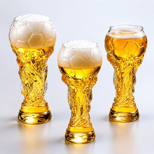 Fußball pokal bierglas - pokal,