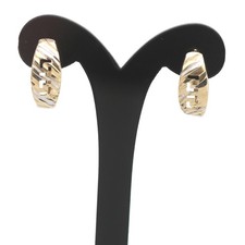 Bicolor Gold Ohrstecker Ohrschmuck 585 14 Kt Gelb-Weißgold Wert 490,-