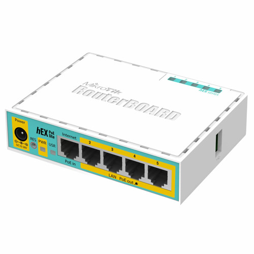 Mikrotik rb750upr2 hex poe - hex,