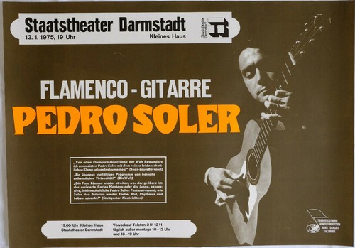 Poster plakat flamenco - plakat,