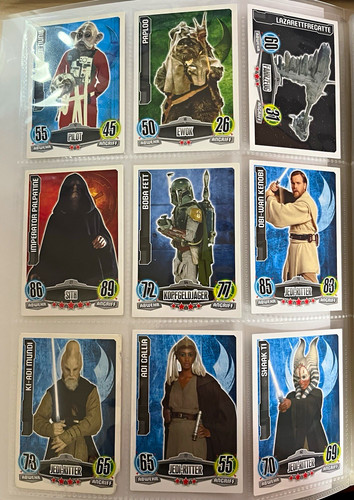 Star wars trading - wars, cards