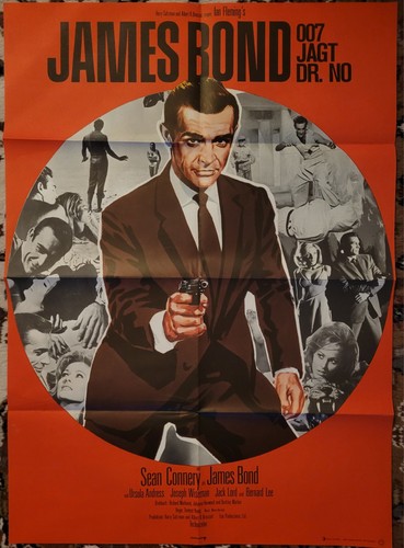 James bond 007 a1 filmplakat - james,