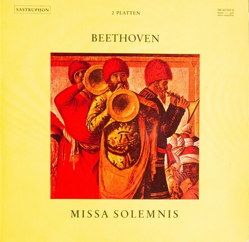 Beethoven missa solemnis - solemnis, lp