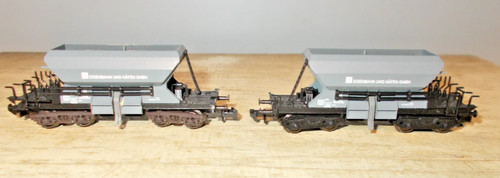 Fleischmann schotterwagen - 2x,