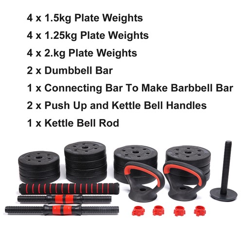 Krafttraining set 30kg multi - set,