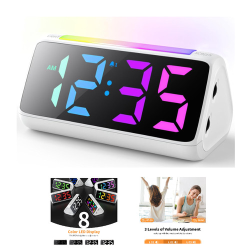 Digitaler wecker kinder led - kinder, 2