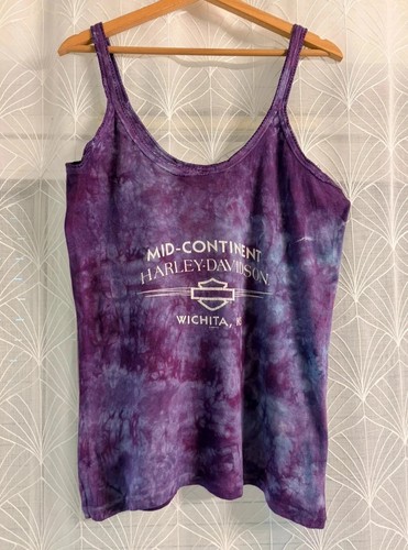 Harley davidson y2k tie dye - davidson,