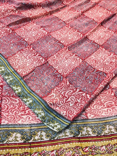 Georgette chiffon yards sari - 5,