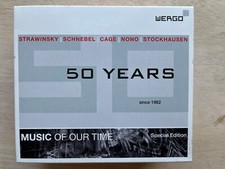 50 YEARS, Music of our time, Strawinsky, Cage, Nono, Stockhausen u.a.