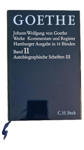 Goethe werke kommentare - goethe,