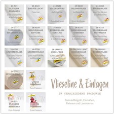 Vlieseline einlagen von - vlieseline,