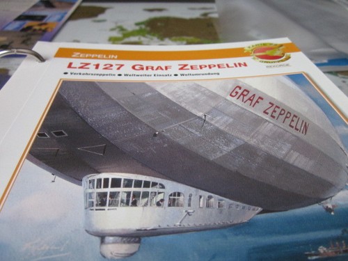 Fliegen karte 22 zeppelin - fliegen, 1: