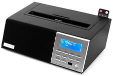 Qmedia QIP20 mini anlage Radio wecker Uhr PLL iDock iPhone 4 4S iPod iPad AUX IN