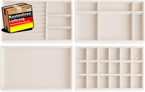 Schmuckorganizer schublade 4er - schmuckorganizer,