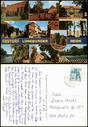 Ansichtskarte ebstorf - ansichtskarte,