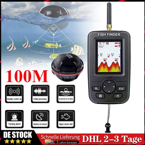100m echolot fischfinder sonar - 100m,