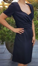 elegantes schwarzes Kleid von Elegance Paris * Gr. 38 * Sommerkleid Abendkleid