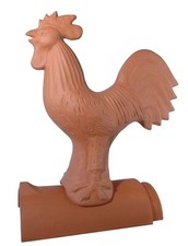 Dachschmuck | Firstschmuck | Firstfigur | Gockel klassisch