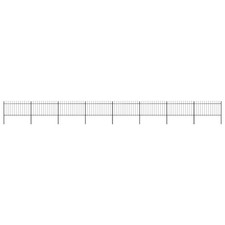 Gartenzaun mit Speerspitze