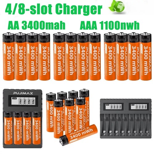 Usb wiederaufladbare aa - wiederaufladbare,