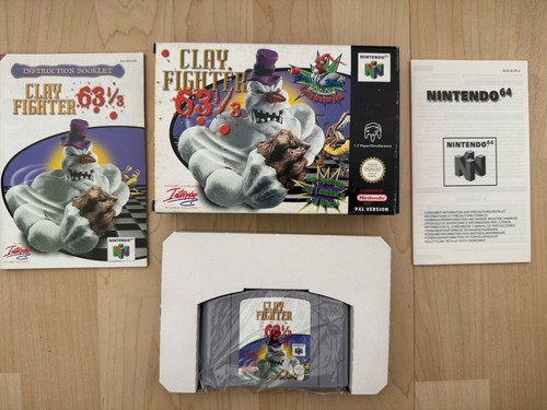 Clay fighter 3 n64 - clay,